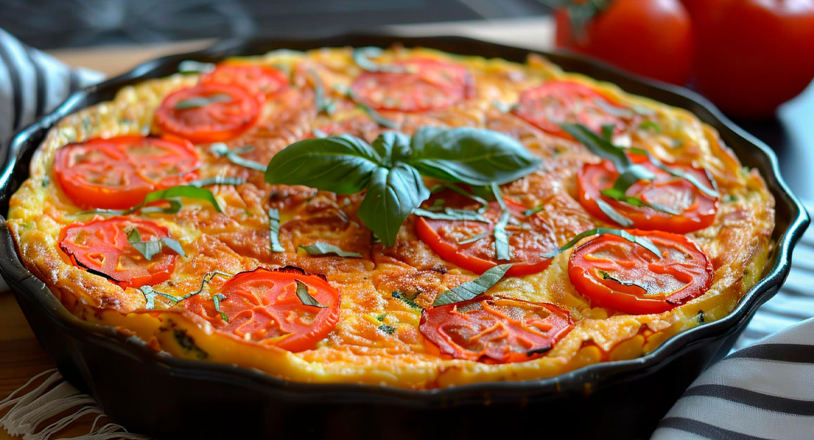 QUICHE DE TOMATE VEGANO