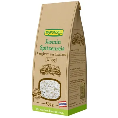 BIO - Arroz Jasmin agulha branco, 500g