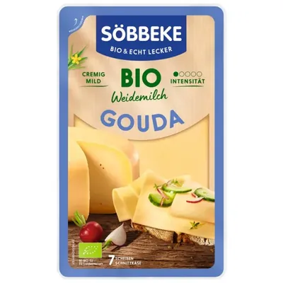 BIO - Queijo Gouda, fatiado, 125g