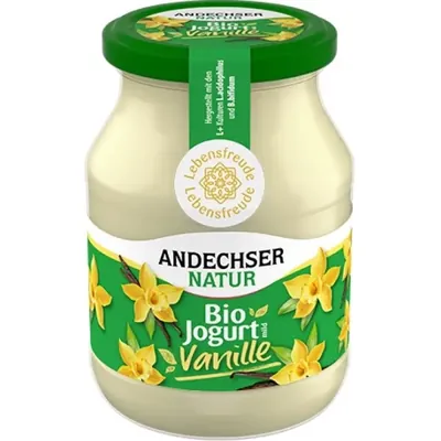 BIO - Iogurte suave Baunilha 3,8%, 500g